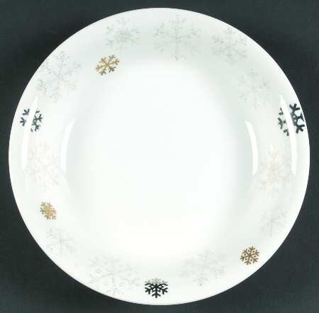 Snowflake Coupe Soup Bowl