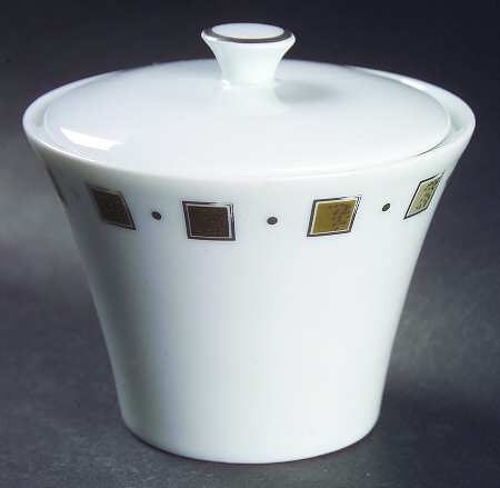 Caviar Sugar Bowl & Lid