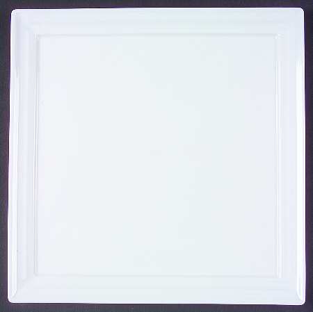 Celtika White Square Dinner Plate