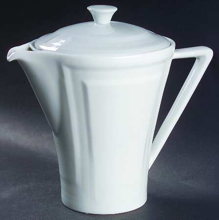 Celtika White Tea/Coffee Pot & Lid