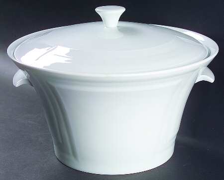 Celtika White Tureen &  Lid