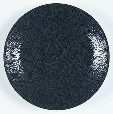 Seychelles Black Bread & Butter Plate
