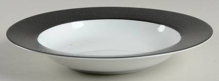 Seychelles Black Rim Soup Bowl