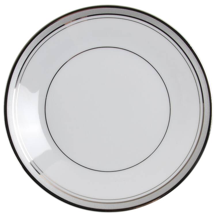 Excellence Gray Bread & Butter Plate by Philippe Deshoulieres