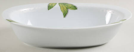 Les Pivoines 10" Oval Vegetable Bowl