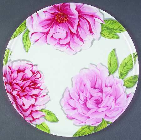 Les Pivoines Cake Plate