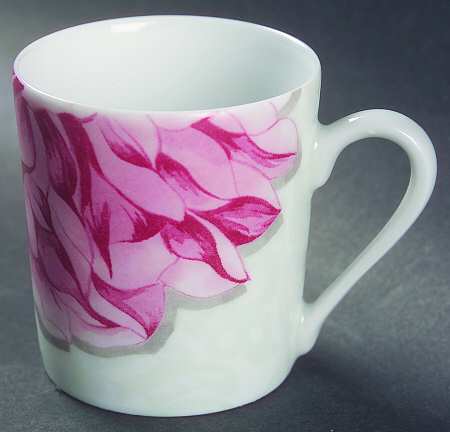 Les Pivoines Flat Demitasse Cup