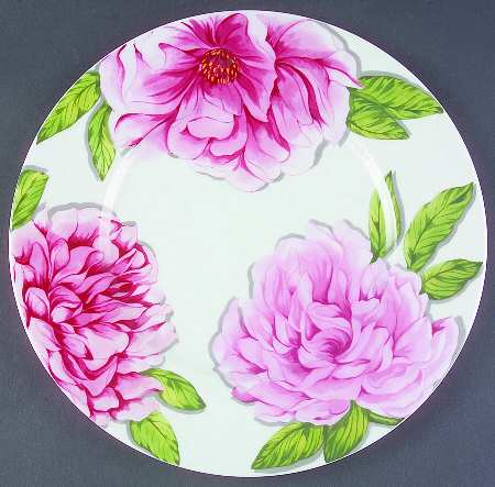 Les Pivoines Service Plate (Charger)