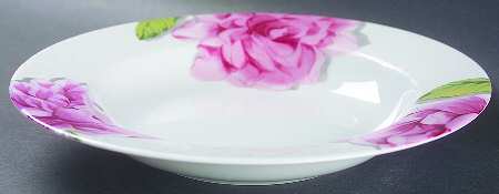 Les Pivoines Rim Soup Bowl