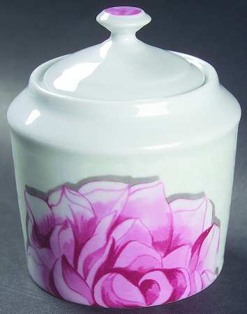 Les Pivoines Sugar Bowl & Lid