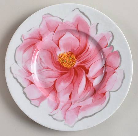 Les Pivoines Salad/Dessert Plate