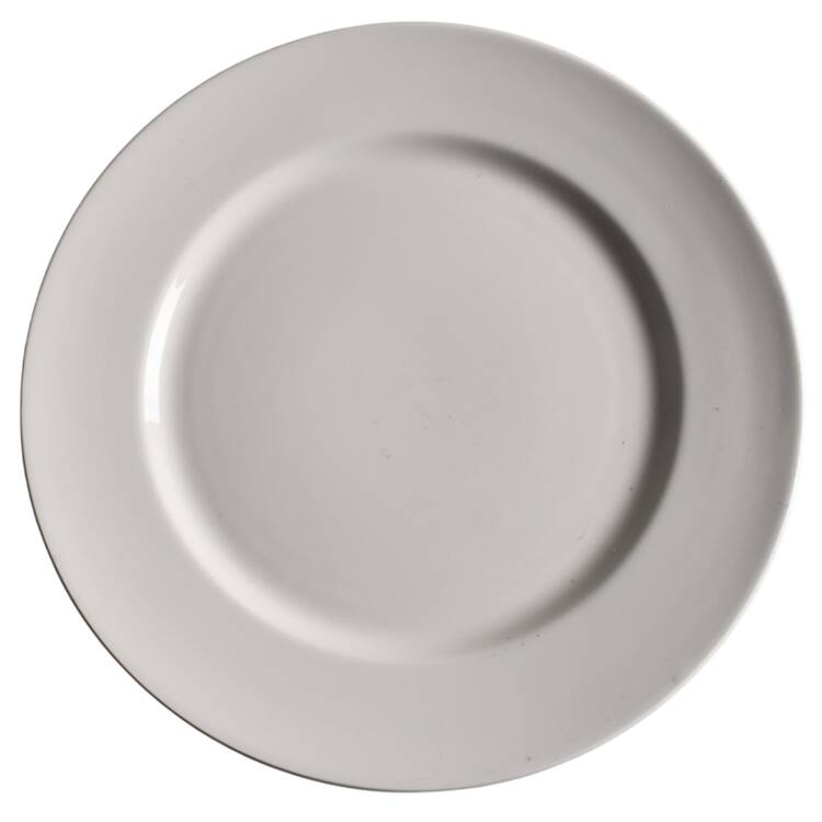Classic White Large Dinner Plate