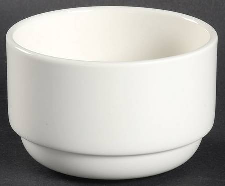 Classic White Fruit/Dessert (Sauce) Bowl