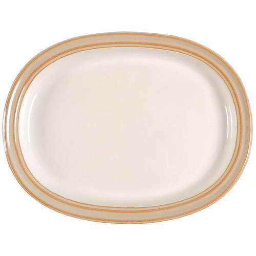 Sirocco Khaki 14" Oval Serving Platter