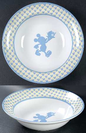 Mickey's Diner 9" Round Vegetable Bowl