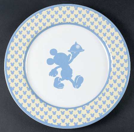 Mickey's Diner 12" Chop Plate (Round Platter)