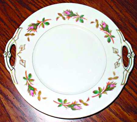 DEI106 Handled Cake Plate