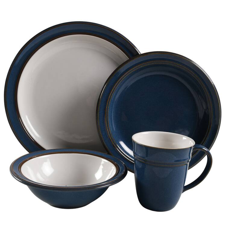 Sirocco Indigo Blue 4 Piece Place Setting