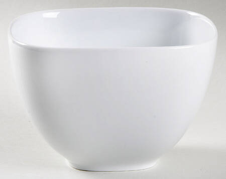 White Squares Rice Bowl by Denby-Langley