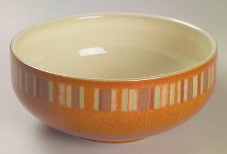 Fire Stripes Soup/Cereal Bowl