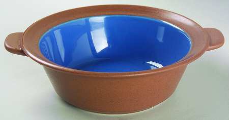 Blt Pottery Blue Lugged Cereal Bowl
