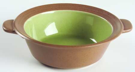Blt Pottery Green Lugged Cereal Bowl