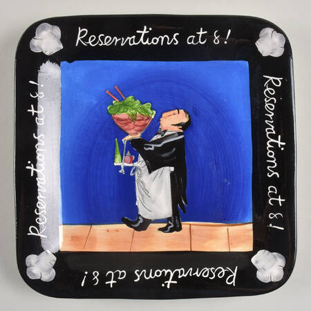 Reservations at 8 Square Salad Plate