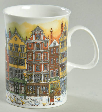 Christmastime Bone Mug