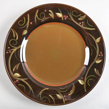 Chocolate Berries Dinner Plate