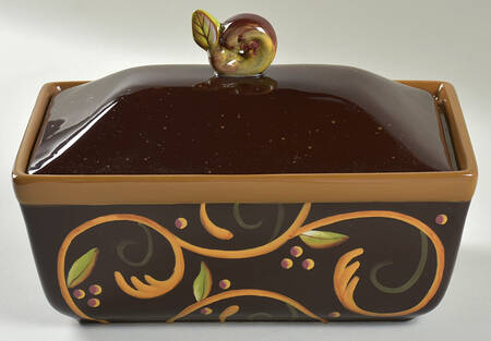 Chocolate Berries 3 Quart Rectangular Casserole with Lid