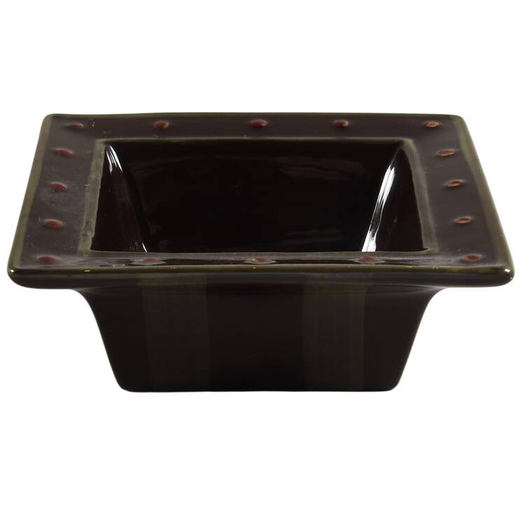 Chocolate Berries Square Individual Snack Bowl