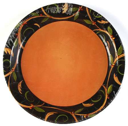Chocolate Berries Pack of 8 - Paper Dinner Plate