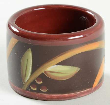 Chocolate Berries Napkin Ring