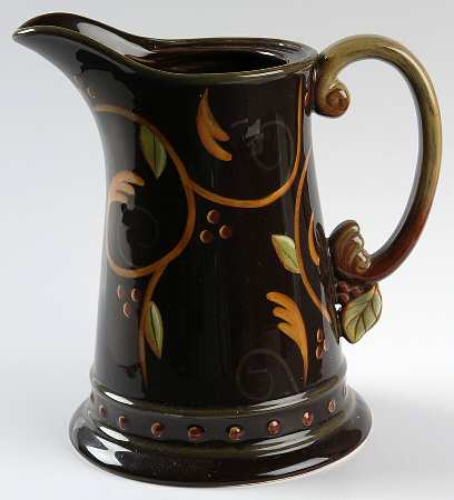 Chocolate Berries Coffee Pot No Lid