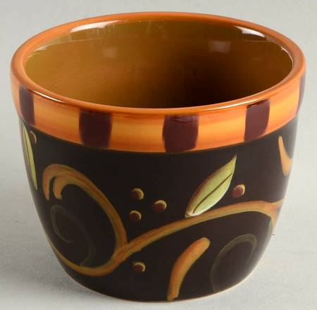 Chocolate Berries Dip Bowl (For Dip and Spreader)