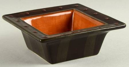 Chocolate Berries Square Individual Snack Bowl