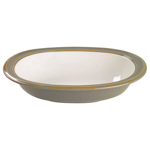Sirocco Spruce Green 10" Oval Vegetable Bowl