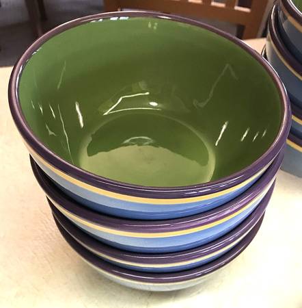 Coba Inca Blue Soup/Cereal Bowl