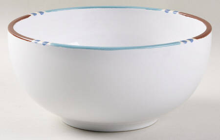 Mesa White Sand (Made in Japan) 8" Round Vegetable