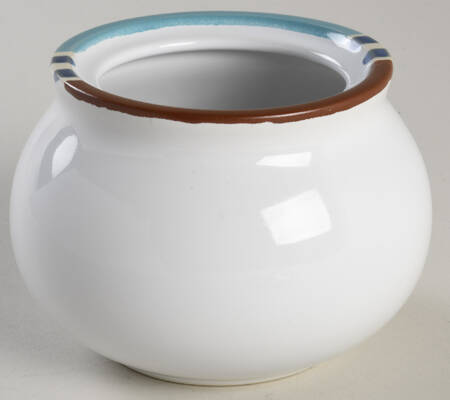 Mesa White Sand (Made in Japan) Sugar Bowl No Lid