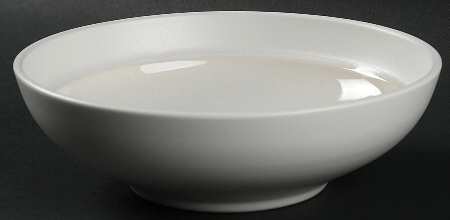 Tera White Soup/Cereal Bowl