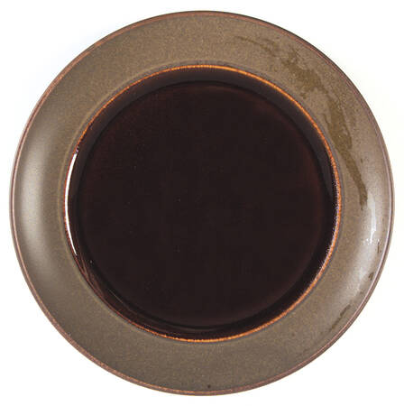 Tera Brown Salad Plate