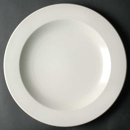 Studio LM Cream 12" Chop Plate (Round Platter)