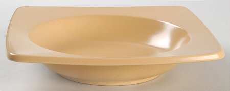 Studio Lm Gold 8" Square Soup/Pasta Bowl