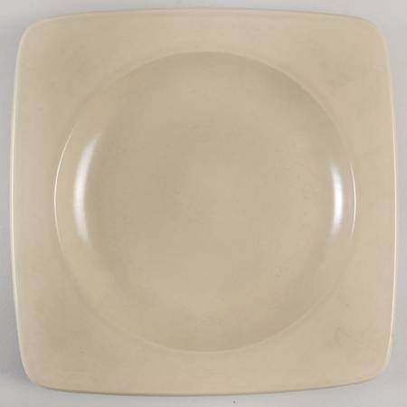 Studio Lm Taupe Square Accent Salad Plate