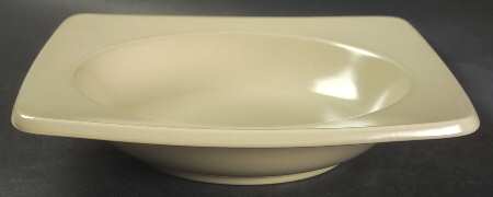 Studio Lm Taupe 8" Square Soup/Pasta Bowl