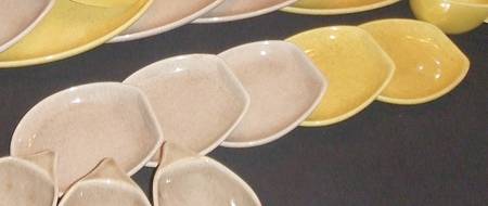 Bantu Yellow (Gold) Bread & Butter Plate