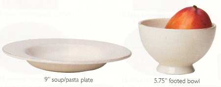 Patina Cream 9" Soup/Pasta Bowl