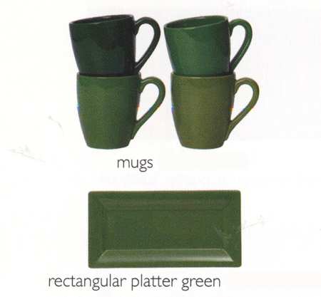 Patina Color Groups Jade Mug