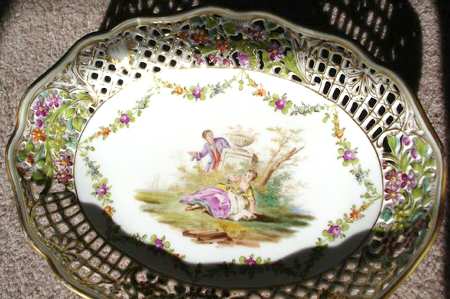 DRE81 12" Oval Serving Platter